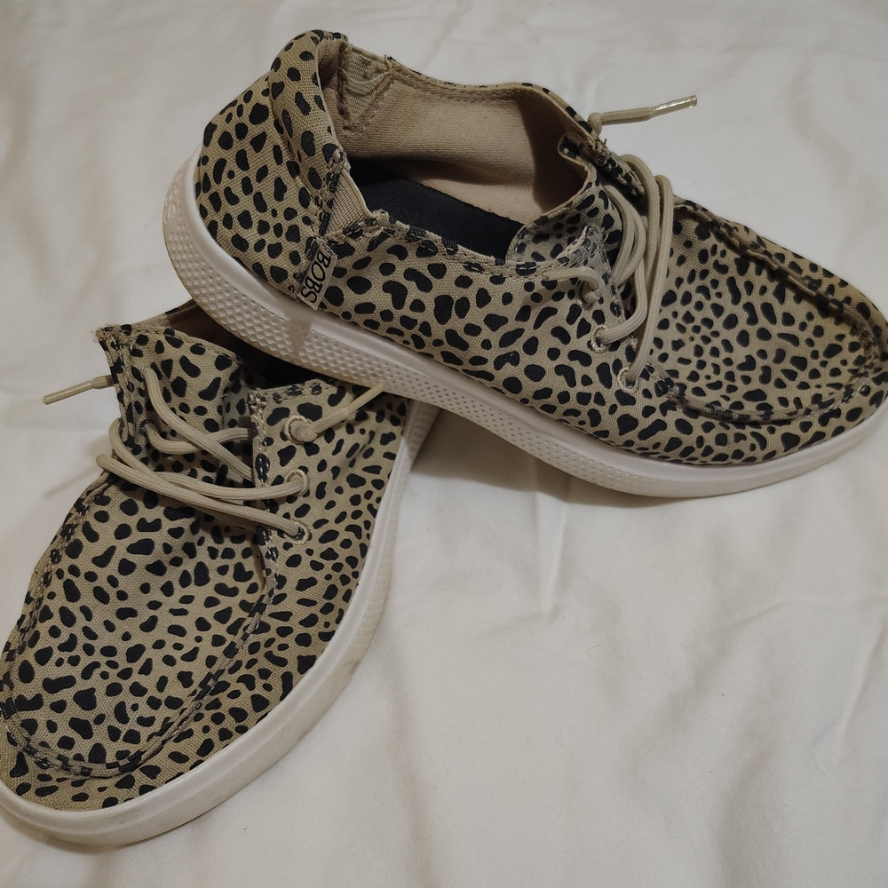 Skechers Bobs ..Leopard Print Casual Shoes